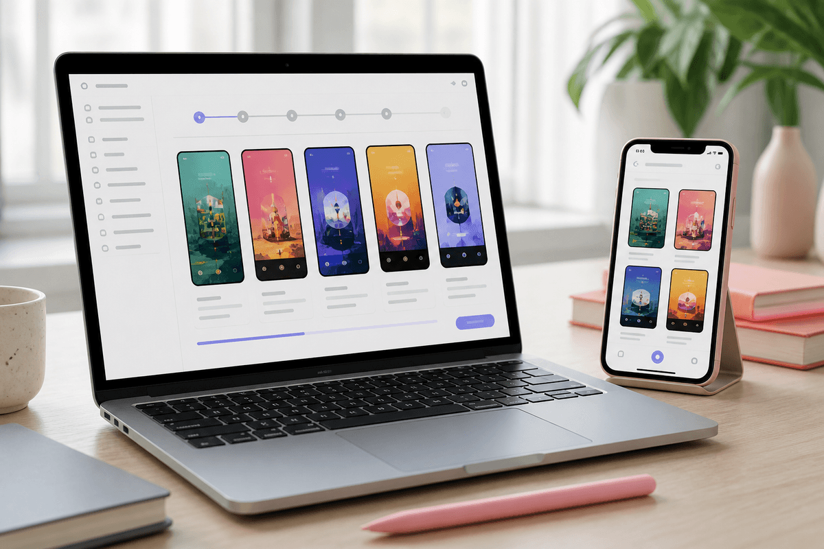 Cover image for An AI workflow for store screenshots from raw captures