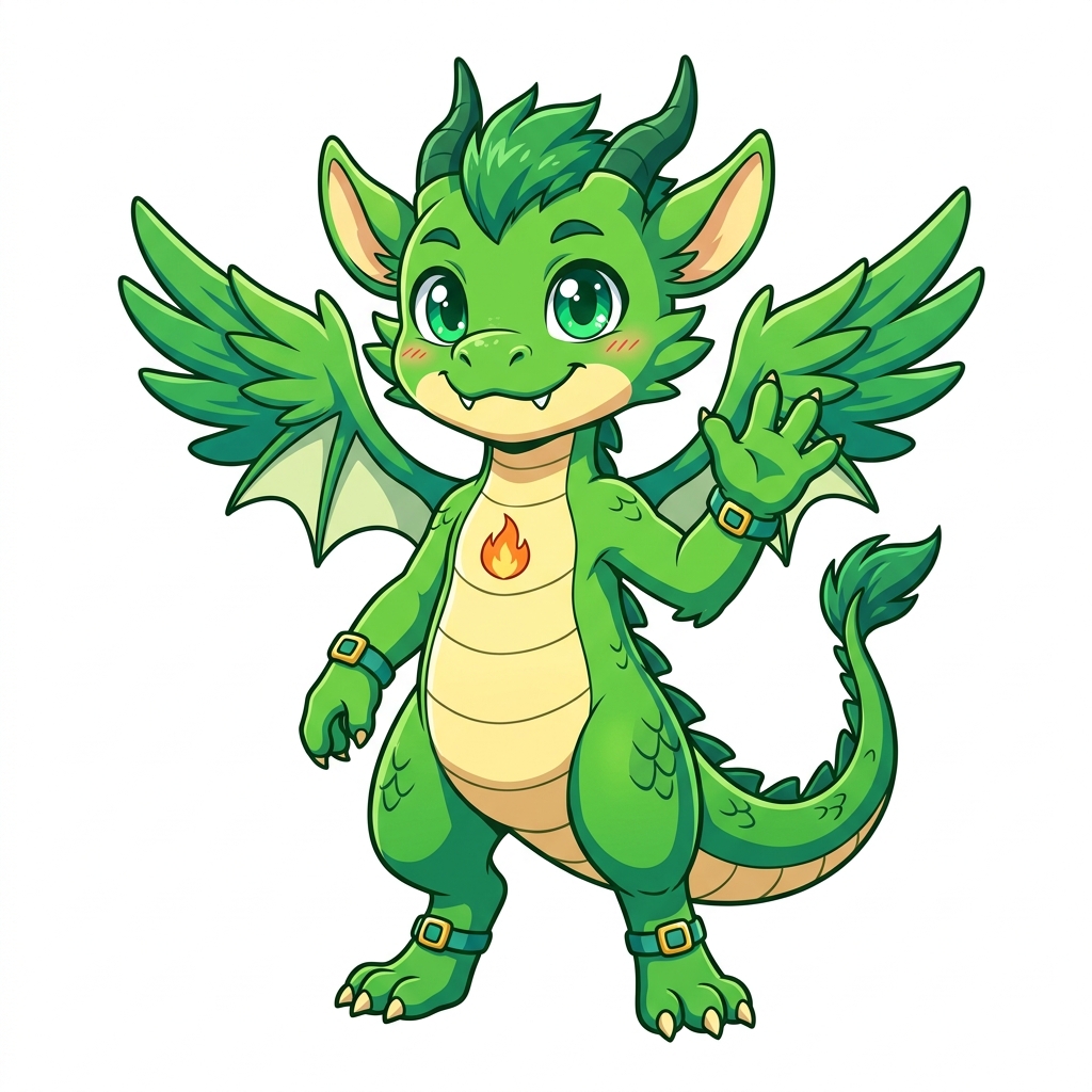 dragin mascot base mascot
